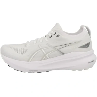 Immagine di Asics Gelkayano 31 Scarpe da corsa su strada, Uomo, Taglia: 42.5, White/concrete Tessuto / sintetico