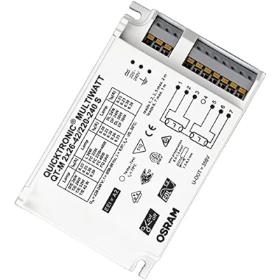 Immagine di OSRAM Alimentatore elettronico, QUICKTRONIC MULTIWATT, elettronico LL/KLL non DIM, QT M 2X26 42/220 240 S