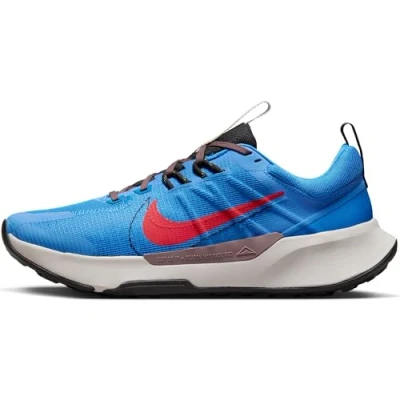 Immagine di NIKE Juniper Trail 2, scarpe da ginnastica uomo, blu, rosso, bianco., 41 EU