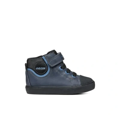 Immagine di Geox Gisli Scarpe primi passi per bambini, Taglia: 21, Bleu Sintetico / tessuto