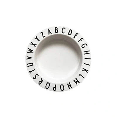 Immagine di Design Letters Piatto Fondo Tritan per bambini Regali Stoviglie Piatti infrangibili i più piccoli da dessert, colazione, spuntino Senza BPA e BPS