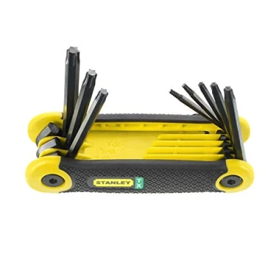 Immagine di STANLEY 2 69 266 Chiavi Esagonali Torx, Modello 3, Set di 8 Pezzi