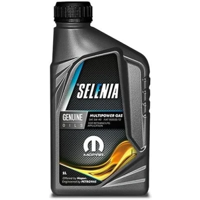 Immagine di Selenia Multipower Gas 5W 40 1l Olio motore 70552EF8EU FIAT: 500L, Panda II Hatchback, Qubo, ALFA ROMEO: MiTo, Giulietta Hatchback