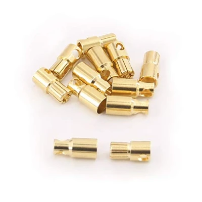 Immagine di OliRC 6 Paia 6,0mm placcati Oro Maschio e Femmina Proiettile Banana connettori Spine per Fai da Te RC Batteria ESC Motore(C117 6)