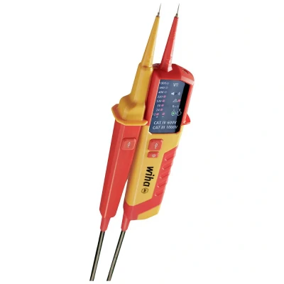 Immagine di Wiha 45216 Tester di tensione e continuità CAT III 1000 V, IV 600 V LED, Acustico
