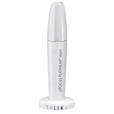Immagine di Lipocils Platinium Talika Doppio siero moltiplicatore ciglia giorno e notte Attivatore di crescita, densità pigmentazione delle Applicazione facile, punta in schiuma+scovolino 10 ml