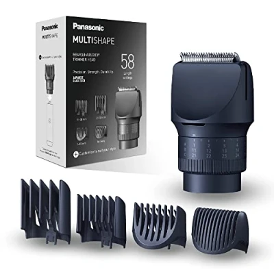 Immagine di Panasonic MULTISHAPE Sistema Modulare per la Cura della Persona ER CTW1, regolabarba e tagliacapelli uomo, Nero
