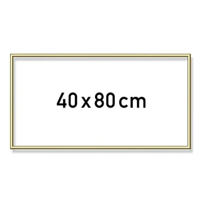 Immagine di Schipper 605130708 Dipingere con i Numeri, Cornice Rettangolare in Alluminio, 40 x 80 cm