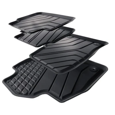 Immagine di Mossa Tappetini auto in TPE compatibili con Skoda Scala Hatchback (2019 ) tappeti neri S