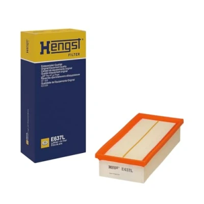 Immagine di HENGST FILTER E637L filtro aria 57 118 269 Cartuccia LAND ROVER: Freelander I SUV, SUV Cabrio, HONDA: CIVIC 6 Hatchback