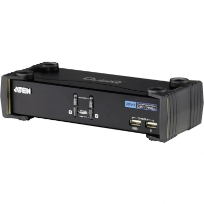 Immagine di ATEN CS1762A AT G 2 Porte Switch KVM DVI USB 1920 x 1200 Pixel
