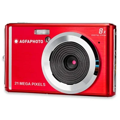 Immagine di AgfaPhoto DC5200 Fotocamera digitale 21 Megapixel Rosso, Argento