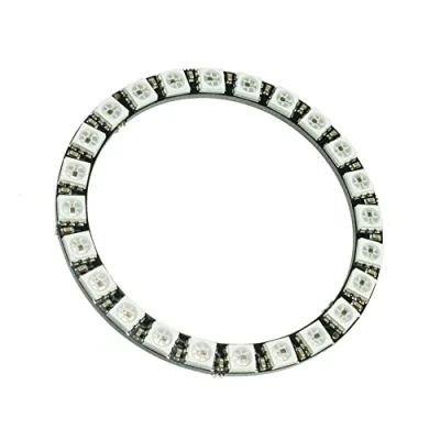 Immagine di Fasizi 24 bit WS2812 5050 RGB LED Ring Lamp Light con driver integrati