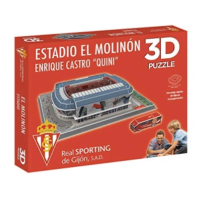 Immagine di Eleven Force National Soccer Club Puzzle Stadio 3D El Molinón (Sporting Gijón) (10803), Multicolore