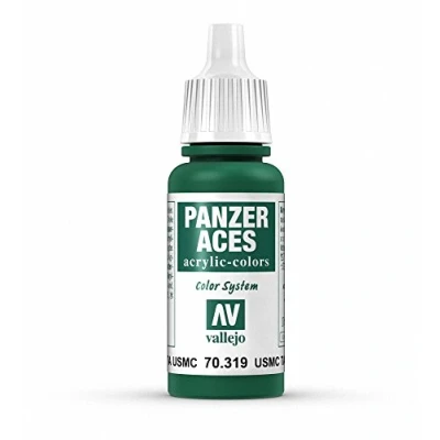 Immagine di Vallejo 70.319 Colore Acrilico a Base d&#039;Acqua, Verde (Usmc Tank Crew), 17 ml, 1 Pezzo
