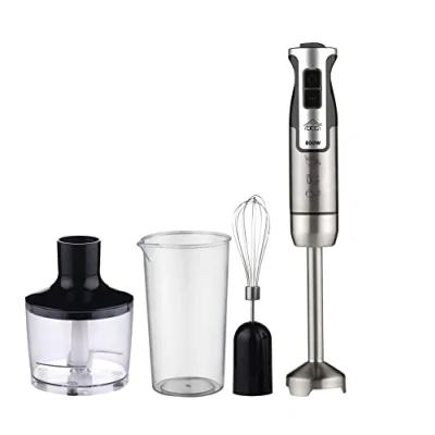 Immagine di DCG Eltronic HM1112 Frullatore ad immersione con accessori mini tritatutto frusta