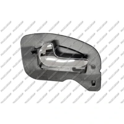 Immagine di PRASCO OP0308406 Maniglia Apriporta interno, anteriore Sx cromo / nero OPEL: Corsa C Hatchback, Combo Van Station Wagon