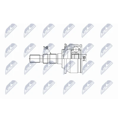 Immagine di PASCAL G1X049PC Kit Giunto Omocinetico lato ruota