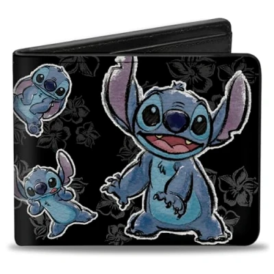 Immagine di Buckle Down Portafoglio bifold da uomo, in poliuretano, multicolore, formato standard, predefinito
