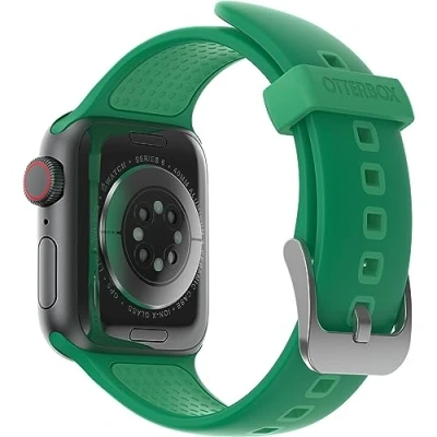 Immagine di OtterBox All Day cinturino per Apple Watch Series 9/8/7/6/SE 2 gen/SE 1 gen/5/4/3, 42mm/44mm/45mm, morbido al tatto e resistente all&#039;usura, in Silicone Watch, Verde Chiaro