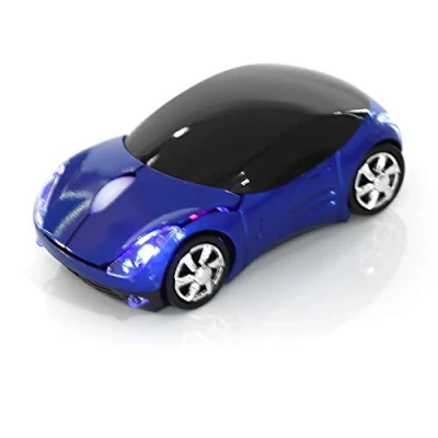 Immagine di Eboxer Mouse Ottico Wireless Bluetooth 2.4G da Ufficio con Ricevitore USB per PC/Tablet Mac/Me / Windows(Blu)