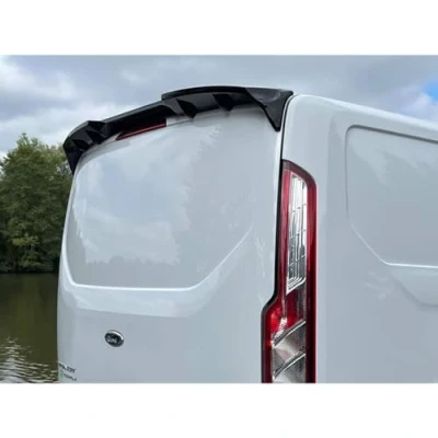 Immagine di Spoiler da tetto compatibile con Ford Transit Custom 2012 (con 2 porte posteriori) (PU)