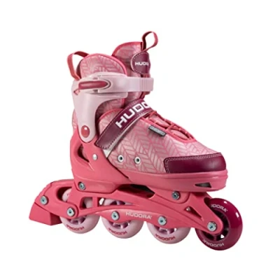 Immagine di HUDORA Pattini in linea Mia/Leon 2.0 per bambini/ragazzi e adulti diverse misure a rotelle regolabili fino 4 comodi di stile
