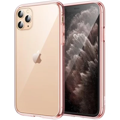 Immagine di JETech Cover per iPhone 11 Pro Max (2019) 6,5 Pollici, Custodia Case con Assorbimento degli Urti e Anti Graffio (Oro Rosa)
