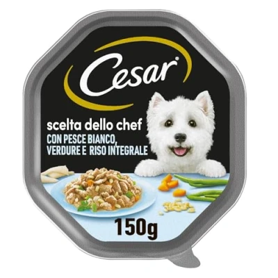Immagine di Cesar Scelta Dello Chef Pesce Bianco alla Griglia con Riso Integrale e Verdure 14 Vaschette