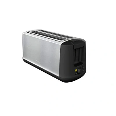 Immagine di Moulinex Tostapane 2 slot lunghi, larghezza variabile, 7 livelli di doratura, funzioni spegnimento, modalità eco, scongelamento, riscaldamento, cassetto raccogli briciole rimovibile, Subito Select