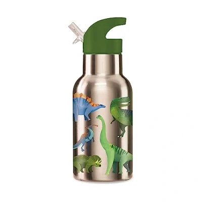 Immagine di Crocodile Creek Dinosaur World Borraccia in acciaio INOX, 382,7 g, 1 EA, 0732396106522