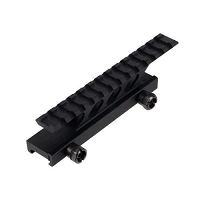 Immagine di ToopMount tattico Picatinny Rail Montante per montanti di Alto Profilo Base Riser Tessitore Guida in Alluminio 20mm con 13 scanalature