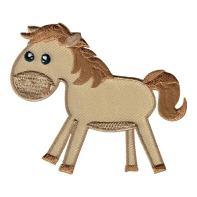 Immagine di PatchMommy Toppa Termoadesiva Cavallo Patch Ricamate per Ferro da Stiro o Cucire Toppe Adesive Vestiti, Applicazioni Tessuti Bambini