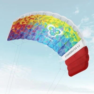 Immagine di Skymonkey Stormdrifter 4.3, Aquilone a Quattro Cavi, Ready to Fly Diverse Dimensioni Apertura 430cm