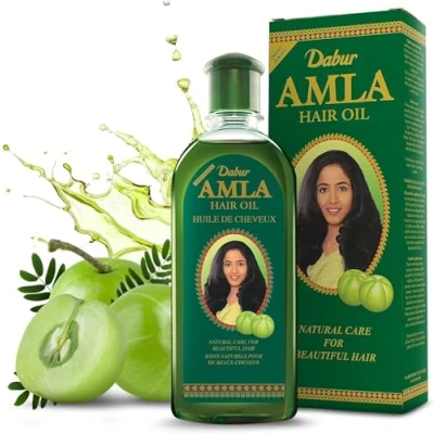 Immagine di Dabur Amla Olio per capelli, 100 ml, capelli forti, lunghi e spessi, nutre il cuoio capelluto, controlla la caduta dei rafforza i favorisce crescita