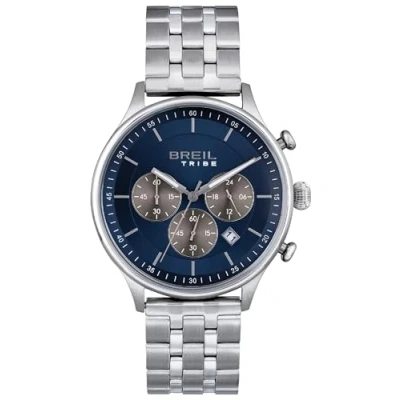 Immagine di Breil Classy Cronografo acciaioblu, Uomo, Taglia: One Size, Acciaio blu