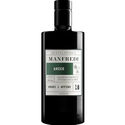 Immagine di MANFREDI Liquore Anice Ricetta Storia, 42%, 500 ml