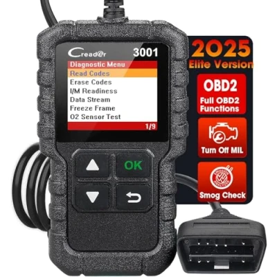 Immagine di LAUNCH Creader 3001 OBD2 Diagnosi Auto, Spia Motore di Controllo, Lettore Codici, Cancellazione Codici Errore, Ricerca DTC, Dati in Tempo Reale, Compatibile con i Protocolli OBDII
