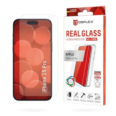 Immagine di DISPLEX 01847 Vetro di protezione per display Apple iPhone 15 Pro 1 pz. Anti impronta