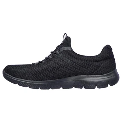 Immagine di Skechers Summits, Scarpe da Ginnastica Donna, Black Mesh Trim, 35.5 EU