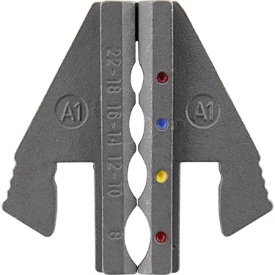 Immagine di TOOLCRAFT PLE 0A1 Matrici di crimpaggio Matrice per giuntafilo termoretraibile Adatto marchio (Pinze): PZ 500