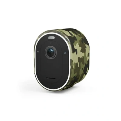 Immagine di Arlo Cover Singola, Camo, Compatibile Con Telecamera Di Sorveglianza Wi Fi Pro 3, 4, 5, Ultra 2 Accessorio Certificato