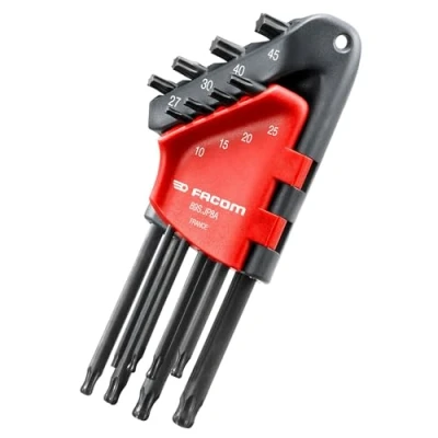 Immagine di Facom 89S.JP8A 8 Chiavi Torx Maschio a Gomito, in Confezione Regalo