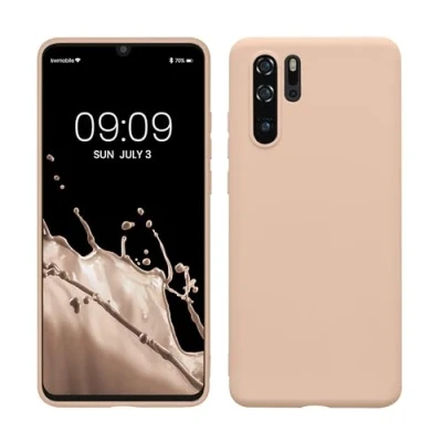 Immagine di kwmobile Custodia Compatibile con Huawei P30 Pro Cover Back Case per Smartphone in Silicone TPU Protezione Gommata coconut swirl
