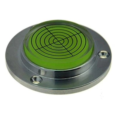 Immagine di Umei Livella a bolla orizzontale ad alta precisione, in alluminio, per strumenti di misurazione e tribrachi, 50 x 11,5 mm