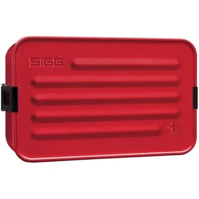 Immagine di SIGG Porta Merenda In Alluminio Lunchbox Plus Compartimenti Per Il Cibo Premiato Microonde E La Lavastoviglie Ermetico Leggerissimo Senza BPA S / L