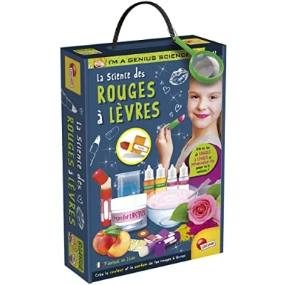 Immagine di Lisciani I&#039;m a Genius Science La scienza dei rossetti Gioco educativo Kit per realizzare labbra bambini da 8 12 anni