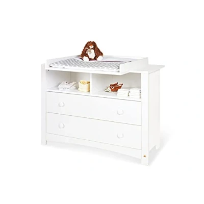 Immagine di Pinolino 130023X Florentina Comò fasciatoio extra largo, colore: Bianco
