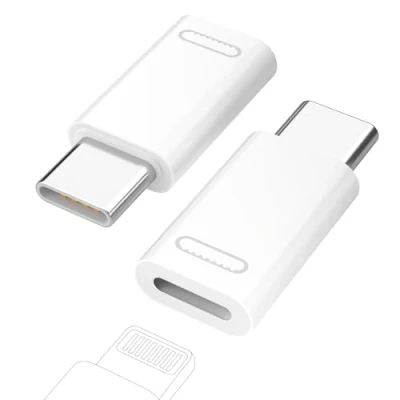 Immagine di adattatore da presa Lightning a USB C 35 W, compatibile con iPhone 15/15 Pro Max iPad Pro/Air, per ricarica rapida, non audio/OTG