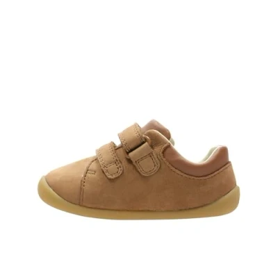 Immagine di Clarks Roamer Craft T, Scarpe da Ginnastica Basse Bambini e ragazzi, Marrone (Tan Leather), 18.5 EU Larga
